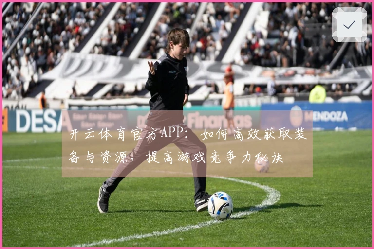 开云体育官方APP：如何高效获取装备与资源，提高游戏竞争力秘诀